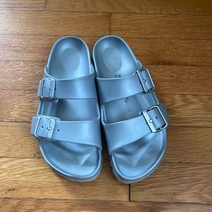 Used rubber birkenstocks size 36